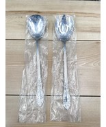 HAVERSHAM Reed &amp; Barton Stainless 18/10 Oversize 2pc SALAD SERVICE SET 1... - $30.18 CAD