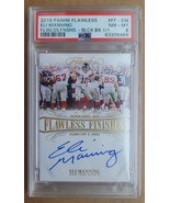 Eli Manning Gold Flawless Finishes Superbowl XLII MVP championship signa... - $1,903,951.36 MXN