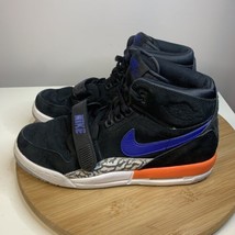 Nike Air Jordan Legacy 312 “Knicks” Womens Size 8.5 Shoes Black Blue AT4... - £27.24 GBP