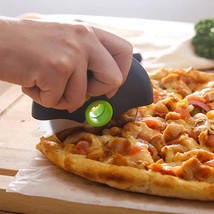 Stainless Steel Round Wheel Pizza Cutting Knife - £12.84 GBP