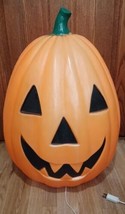 29&quot; Vintage Halloween Jack-O-Lantern Blow Mold Light-Up Wall Hanging Empire - £151.82 GBP