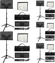 5 Core 5 Pcs Music Stand for Sheet Music Folding Portable Stands Light Weight - £71.92 GBP