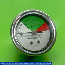 J.C. uni-tec SJ00241 0-18psi Stainless Steel Corrosion-Proof Pressure Gauge - $199.00