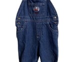 Oshkosh T Overalls Boys Size 6-9 months eddy Bear in Car Denim Cuffed - $10.03