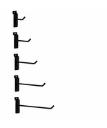 Only Hangers Commercial Grade Black Slatwall Hooks - Combo Pack of 100 A... - $75.95