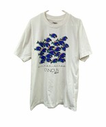 Vintage Cancun Mexico Blue Fish Gift Of Nature White T Shirt XL Single S... - €11,60 EUR