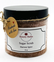 Harvest Spice Sugar Scrub Exfoliating Body Scrub holiday gift for her bath - $174.14 MXN