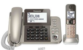 Panasonic-DECT 6.0 Expandable Phone System7&quot;Lx4.5&quot;Dx4&quot;H (base) - £89.32 GBP