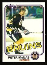 Boston Bruins Peter Mc Nab 1981 Topps #69 Nr Mt - £0.39 GBP