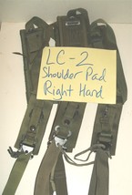 US Army LC-2 "ALICE" pack padded shoulder straps one pair OD Olive Drab  - £31.97 GBP