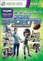 Kinect Sports Season Two 2 Xbox 360! Golf, Darts, Baseball Football, Tennis, Ski - £23.52 GBP