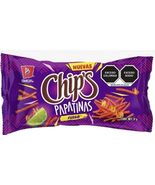 Papatinas Fuego 31g Box with 10 bags papas snack authentic from Mexico - $481.24 MXN