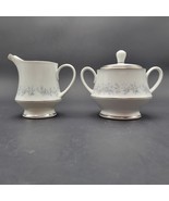 Noritake Marywood Creamer Sugar Bowl Vintage Made In Japon Discontinued 70s - $48.54 CAD