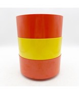 3 Vintage Heller Design by Massimo Vignelli Salad/Cereal Bowls - Orange ... - £27.45 GBP