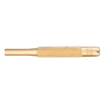 Starrett Brass Drive Pin Punch with Knurled Grip for Driving Pins Into o... - $28.99