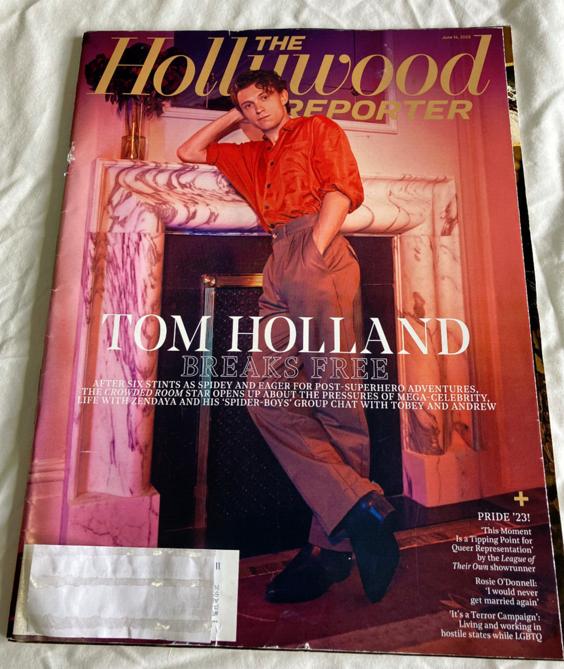 The Hollywood Reporter magazine June 14, 2023 Tom Holland cover issue - $19.75