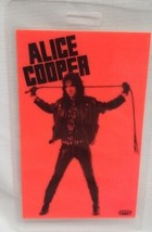 ALICE COOPER - ORIGINAL CONCERT TOUR LAMINATE BACKSTAGE PASS HEY STOOPID... - $377.24 MXN