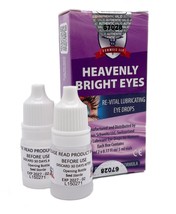 Heavenly Bright Eyes Re-Vital Lubricating Eye Drops 10ml One Box image 3