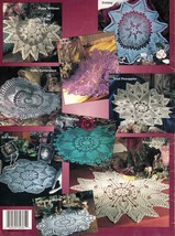 10 Elegant Pineapple Oriental Willows Triad Angel Doily Crochet Patterns - $16.99