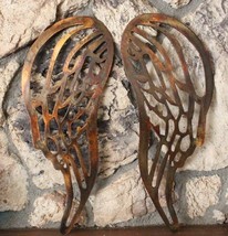 Angel Wings Copper/Bronze Plated Metal Wall Decor  large 30&quot; tall - $129.18