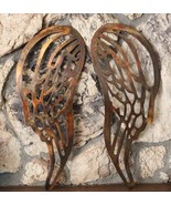 Angel Wings Copper/Bronze Plated Metal Wall Decor  large 30&quot; tall - £102.45 GBP