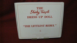 NEW Vintage Shirley Temple Dress Up Doll "The Littest Reb" Clothing Danbury Mint - $29.69