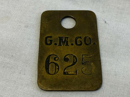 Vtg Workers Chit G.M.Co. &quot;625&quot; Employee Token - £15.94 GBP