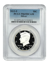 2012-S 50C PCGS PR69DCAM (Silver) - $91.67
