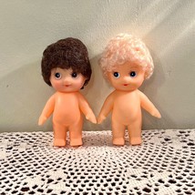 Fibre Craft IMPKINS DOLL Brown Blonde Hair 2pc Mixed Lot New OOP Vintage 4.5” - $9.80