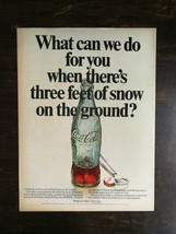 Vintage 1969 Coca-Cola Coke Bottle Full Page Original Ad 324 - $6.92