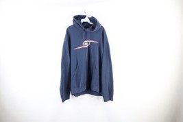 Vintage Nike Mens XL Faded Spell Out Travis Scott Center Logo Hoodie Sweatshirt - £79.09 GBP