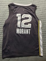 Nike Swingman NBA Memphis Grizzlies Ja Morant Jersey Navy Blue Size 44 - $589.71 MXN
