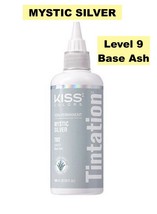 Kiss Colors Tintation SEMI-PERMANENT 5 Fl Oz Mystic Silver T002 Level:9 Base:Ash - £4.39 GBP