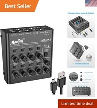 8-Channel USB Audio Mixer - Low Noise &amp; Compact Mixer for Guitars &amp; Keyb... - $1,111.57 MXN