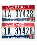 2015 United States Idaho Ada County Passenger License Plate 1A 3Y428 - $24.27 CAD