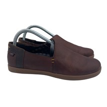 Chaco Ionia Slip On Flats Loafers Leather Brown Mahogany Womens 7 - £34.99 GBP