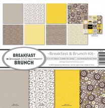 Reminisce Collection Kit 12&quot;X12&quot;-Breakfast And Brunch - £28.48 GBP