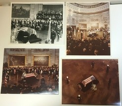1978 Senator Hubert Humphrey Lying In State Photos Capitol Rotunda 1 B/W... - £102.38 GBP