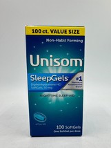 Unisom SleepGels, Nighttime Sleep-Aid, 50 mg Diphenhydramine HCl, 100 So... - £17.32 GBP