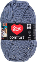 Red Heart Comfort Yarn-Denim Fleck - £20.21 GBP