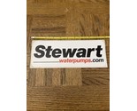 Stewart Water Pumps Auto Decal Sticker - £133.49 GBP
