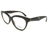 PRADA Eyeglasses Frames VPR11R 2AU-1O1 Tortoise Cat Eye Full Rim 52-17-140 - £102.79 GBP
