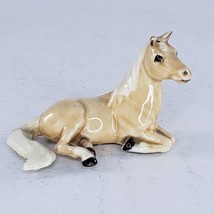 Vintage Hagen Renaker Early Reclining Horse Palomino Miniature Figurine AS IS - £37.56 GBP