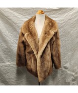 Furs by Perlstein Chicago Women&#39;s Light Brown Fur Coat - £233.62 GBP