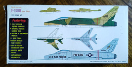 amt Hasegawa North American F-100D Super Sabre 1:72 Scale Airplane Model... - $21.85