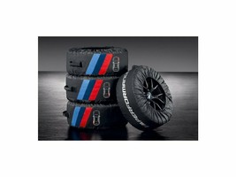 Genuine BMW M Performance tire storage bags cover set 5 pcs original NEW... - £135.08 GBP