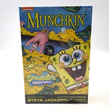 Nickelodeon Spongebob Squarepants Muchkin Games Steve Jackson New 10+ 3-... - $19.79