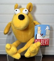 Vintage Ratbert Plush Dilbert Comic Rat Yellow 9" with Bendable Tail NWT - $12.00