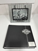 HARLEY DAVIDSON MOTOR CYCLES Book-Bound ALBUM Holds 200 Photos With Pict... - £41.42 GBP