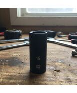 GEARWRENCH 1/4&quot; Drive, 15mm, 6-Point, Deep Impact Metric Socket | 84150D - $175.03 MXN